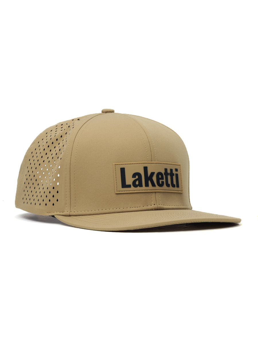 Laketti Pana Snapback Camel Color Side View