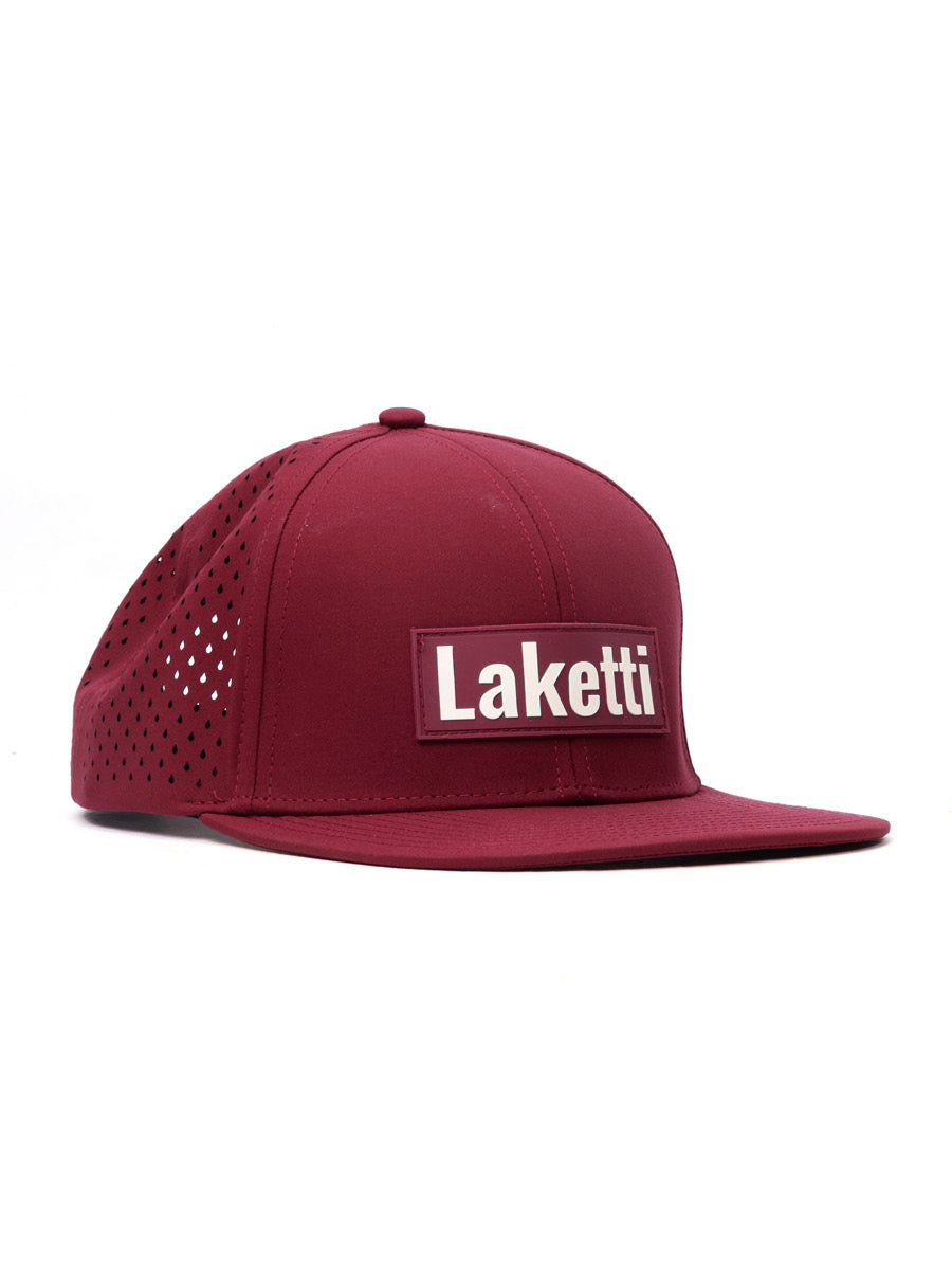 Laketti Pana Snapback Plum Color Side View