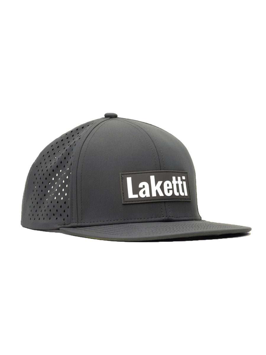 Laketti Pana Snapback Steel Grey Color Side View