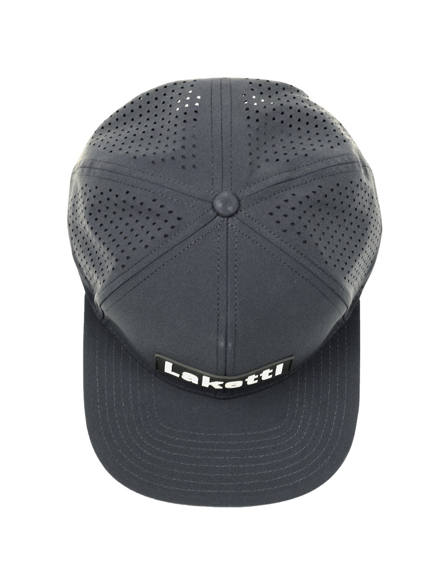 Laketti Pana Snapback Steel Grey Color Top View