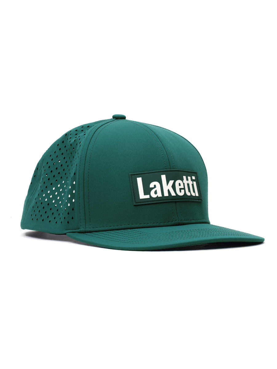 Laketti Pana Snapback Teal Color Side View