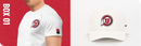 Drum & Feather White x Acu Snapback + Merino Wool Lano Tee