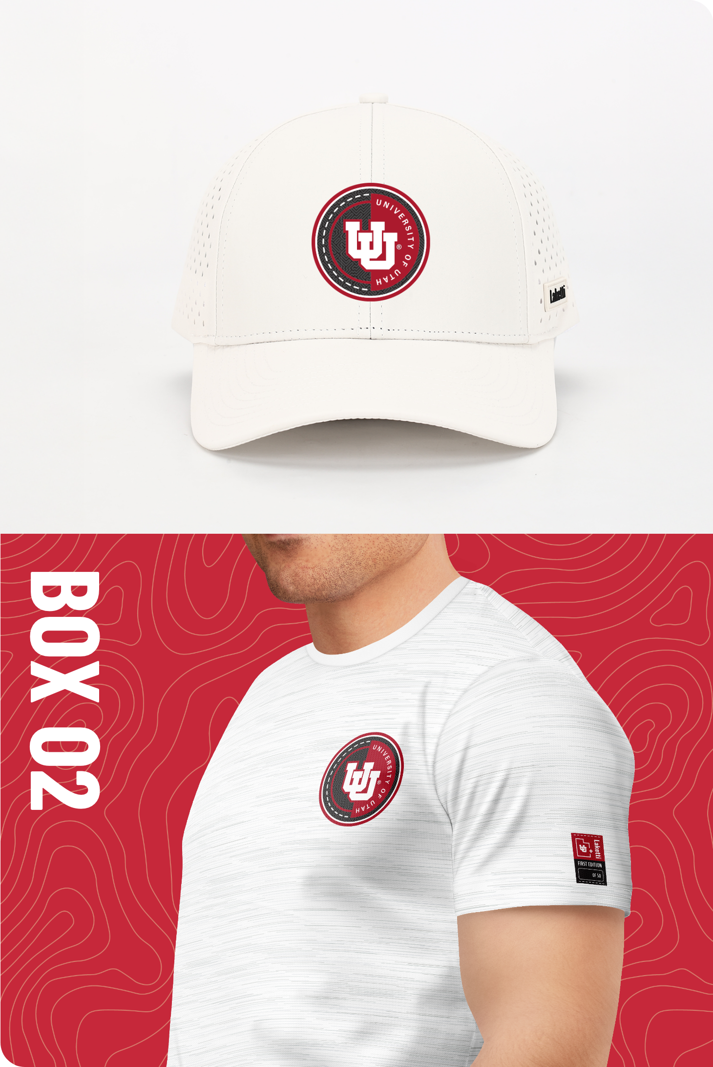 Block U White x Acu Snapback + Merino Wool Lano Tee